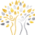 Image of a stylised tree with a woman and a man making up the tree.